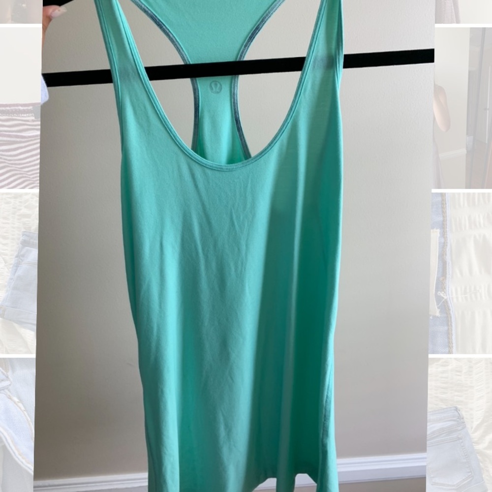 Lululemon tank top teal